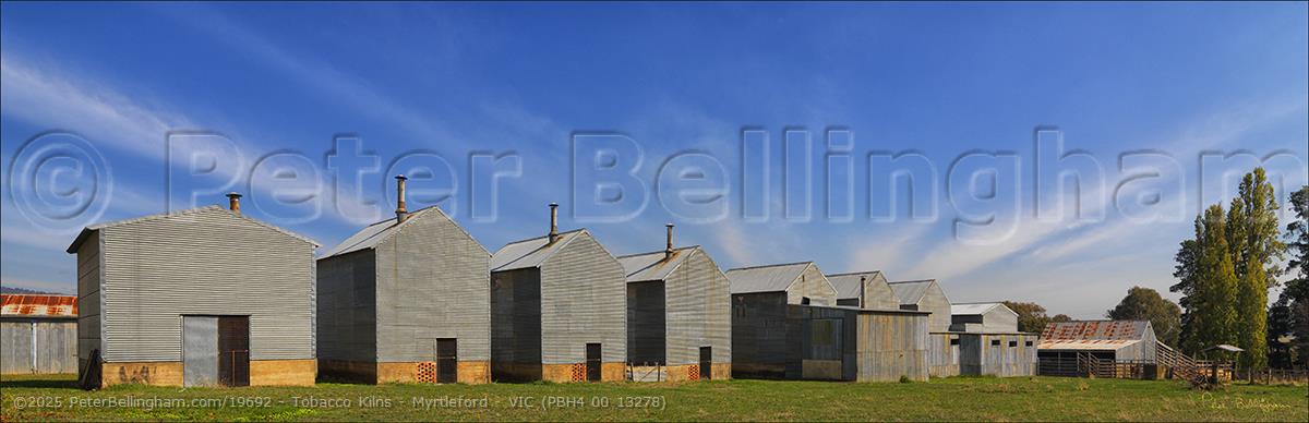 Peter Bellingham Photography Tobacco Kilns - Myrtleford - VIC (PBH4 00 13278)
